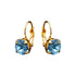 Auskarai "Krāšņums (Aquamarine Blue)" su Swarovski™ kristalais